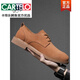 CARTELO men's shoes autumn suede leather Martin boots men's low-top British genuine leather soft sole business casual frosted anti-suede leather shoes for men black tendon color sole 9006 42