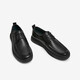 Him her Tata soft sole business casual leather shoes black British heightening genuine leather dad shoes men VVK01CM4 black 40