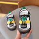 
Babudou lights baby shoes bag toe sandals for summer boys anti-slip soft sole baby toddler shoes beach shoes 01 years old 3 black 718 bear lights sandals size 22 length 14.5CM