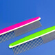 Petbest pet comb, long-haired cat comb, knot comb, cat and dog face comb, dense-tooth straight comb, green straight comb