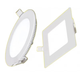 Weihuo LED DC low-voltage round panel square ceiling-mounted flat lamp tube round 170mm 12w white DC12-24v