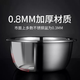 Ten Billion Bear 316 stainless steel basin food grade deepened and thickened household washbasin kitchen egg and basin extra thick soup basin vegetable basin thickened three-piece set 28cm+30cm+32cm