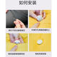 Quilt holder anti-run quilt cover clip invisible household anti-slip single safety needle-less stapler quilt buckle holder 16 mushroom heads + 16 nails - random style