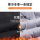 Langsha down pants for women to wear outside in winter at minus 40 degrees, fashionable warm and cold-proof pants, high-waisted slimming down pants for small people, black 90% white duck down-upgraded harem version L recommended 90-120Jin Jin equals 0.5 kg