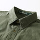JP Autumn Outumn Outdoor Men's Long-Long Shirt Shirt Wask Camiseta casual 1283 Blue oscuro M-170