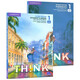Original imported second edition Cambridge Think1 level student book + exercise book KET/PET exam teaching aid for foreign language junior high school and high school English textbooks think textbook