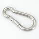 Bingyu 304 stainless steel spring buckle chain buckle key chain water bottle buckle connecting buckle BH-608 M8 standard type Jingcang Suda