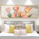 CLCEY puede personalizar las modernas pegatinas de la noche del dormitorio Pintura de pared Sala de estar Sofá Background Decoración de la pared Mural Pintura colgante Pegatizas de pared Home y Fugui TH-1391 No. 1 Ancho 90cm x Altura 30 cm
