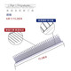 Chris Christensen imported from the United States pet comb, grooming cat hair comb, dog comb, knotted styling comb, floating hair 013 6-inch double-tooth comb for cats