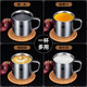 Golden Key 316 stainless steel children's cup student water cup anti-fall tea cup (single layer with lid) GK-KB90-G316