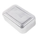 Yuniao aluminum lunch box old-fashioned aluminum thickened classic retro Lu lunch box lunch box laboratory use pure aluminum lunch box with lid box 160# extra thick all-aluminum lunch box