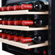 EREMITE Home Fully Embedded Red Wine Cabinet Constant Temperature Wine Cabinet Embedded Wine Storage and Preservation Cabinet Cold Drink Tea Cabinet Fully Embedded Wine Cabinet Cold Drink Cabinet Frequency Conversion Silent 455 High Touch Opening/Side Opening 24 Bottles