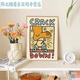 Keith Harlem Pop Style abstrakte Graffiti Dekorative Malerei Nische trendy Schlafzimmer Betthänge Hängende Malerei Restaurant Kunst Wandbild JD15869 70*100 cm