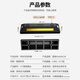 Huangchi parking space stopper rubber and plastic wheel positioner reversing stopper parking stopper two pack