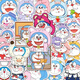 Doraemon mobile phone stickers cartoon cute jingle cat doraemon mobile phone case laptop waterproof diy stickers 20 random pictures