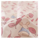 Linghan Xinjiang cotton bed sheet fabric, pure cotton twill fabric, Xinjiang long-staple cotton bed sheet quilt set, baby blanket, cartoon soft orchid leaf cute rabbit (half a meter price)
