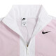 Nike (Nike) zweiteiliger Nike-Frauenanzüge, modische und atmungsaktive Sportbekleidung, Kapuzenjacke, Fußangestellte, CZ8801-695/einköpfige rosa Jacke, s