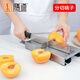 Shandao cut chicken feet, duck feet and duck head with cutter, machine cut yellow peach, betel nut knife cut chicken feet in half, split cutter with cutter, chicken feet guillotine
