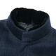 YOUNGOR Men's Coat Men's Single-breasted Five-Button Jacket Standard Edition Wool Blended Down Liner Shopping Store Same Style Dark Blue S 165/88A
