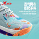 XTEP counterattacks 1st generation-V2 basketball shoes practical sports shoes snow fog green/vitality fluorescent orange 42