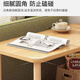 Boundary line coffee table bedside cabinet small side table storage rack sofa side table small table simple tea table double storage tea table