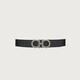 Ferragamo men's double-sided GANCINI adjustable belt 0464231_C_105 gift for boyfriend
