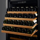 Bacchus Ice Bar Red Wine Cabinet 120 Bottles Constant Temperature and Humidity Wine Cabinet Wine Cabinet Household Large Capacity Champagne Wine Cabinet Embedded Refrigerated Cigar Display Cabinet Office Wine Cellar 270L - Flat Shelves - Height 1.64m270L