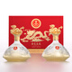Produced by Wuliangye Co., Ltd. Jinzhiyuye Luzhou-flavor liquor 52% 500ml*2 bottles gift box extra large gift box