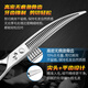 Black Bird Master Curved Magic Scissors Pet Grooming Scissors Professional Beautician Scissors for Pet Shops Natural Scissor Schnauzer Curved Magic 7.25 inches Full Teeth
