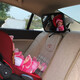 Car baby mirror, safety seat observation mirror, car safety seat interior rearview mirror, child observation mirror, baby car baby mirror, green set pink dog + black mirror suitable for reverse installation of the seat