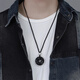 Qi Xiaomi's new Chinese style Pixiu necklace for boys, safe buckle pendant for women, versatile sweater chain, birthday gift for boyfriend, necklace