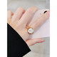 QUAMER Niche Design Watch Ring Personality Fashion Creative Index Finger Ring Single Open Ring LY3586 Ring-Watch Opening Adjustable
