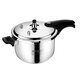 German stainless steel pressure cooker extra thick explosion-proof gas induction cooker universal pressure cooker commercial model large capacity household German explosion-proof for 2-3 people 20cm 4L
