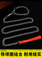 Rabbit Dog Leash Chain Teddy Golden Retriever Dog Walking Rope Dog Chain Small Medium Large Dog Collar Pet 1.7m Iron Chain + Iron Collar Diameter 2.0mm Approximately 5-10 Jin Jin equals 0.5 kg Use
