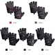 RVVR25 three-finger and five-finger Laxelle Luya gloves outdoor fishing elastic breathable fishing gloves Laxelle three-finger crystal lime M