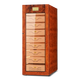 Bulldog cigar cabinet constant temperature and humidity control humidification cabinet constant humidity ammonia removal red wine cabinet compressor constant temperature humidification cabinet cedar wood fingerprint password lock wifi high-end solid wood shell VC528 elm fourth generation plus with fingerprint password lock WiFi 2800 pieces