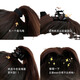 [JD Logistics] Hairstyle Pumpkin Small Grab Clip Large Ball Headdress Hairpin High Princess Head Frosted Grab Clip [2 pieces] Exclusive 3.5cm
