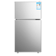 Xinfei Refrigerator Small Rental Use First-Class Energy Efficiency Refrigeration and Freezer Dual-Purpose Small Refrigerator for 1-2 People Home Rental Double-Door Refrigerator Office Two Doors 25 Years Upgrade 38A108 First-Class Energy Efficiency Classic Model Silver