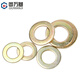 GUWANJI (GUWANJI) 8.8 grade flat gasket, round, thickened, metal screw washer, iron galvanized Washer M3M4M5-M30 The following products are made of color zinc plating