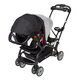 Baby trend two-seater stroller can sit or stand, 22.6kg load capacity, front and rear seat belts