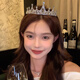 Bangboshi Girls' Crown Tiara Hairband Children's Crystal Crown Birthday Gift Princess Girl Hairpin Bridal Hair Accessory Toy Sparkling Diamond Crown Gift Box