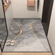 Feather pocket entrance door floor mat entrance floor mat entrance non-slip door mat household light luxury stain-resistant water-absorbent door mat TPR-01 80*100cm non-slip gray bottom-loop velvet