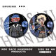 Telicch Country planea bares circundantes y bares de countryhumans y exquisito broche de broche de cornisa de pines de pasador S1276 de 58 mm y [película brillante]