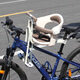 Osage C15 bicycle front baby seat electric folding bicycle child seat shared bicycle seat white
