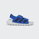 Adidas children's shoes for boys and girls open toe non-slip soft sole sandals ID2841 blue 1/33 size/200mm