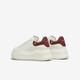 TATA thick-soled white shoes for women height-increasing sneakers for women platform shoes WN801AM4 off-white/burgundy 39