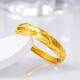 Safir gold ring live female ring full of baby's breath gold 999.9 as a gift for your girlfriend, about 2.35-2.45 grams