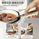 Youqin anti-scalding bowl clamp kitchen anti-scalding hand clamp plate clamp steaming vegetable steamer insulated plate clamp bowl clamp artifact upgraded version two-piece set-nuanyang white