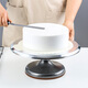 Du Zhunyu's complete set of tools for making cakes 12-inch aluminum alloy decorating turntable Decorating table for making birthday cake turntable for home use Novice 10-inch set Decorating tutorial