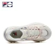 FILA Women's Casual Shoes Fishbone Second Generation Daddy Shoes Sports Shoes Increase Height Thick Bottom Jogging Shoes SOFIA Milk White/Smoke Rose Powder-GR 37.5